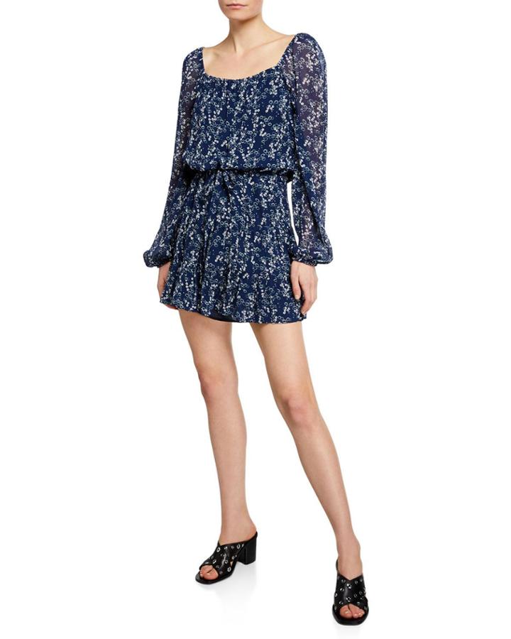 Marjoram Square-neck Long-sleeve