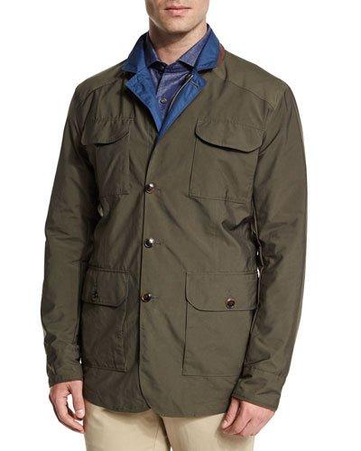 Canton Reversible Field Jacket, Olive