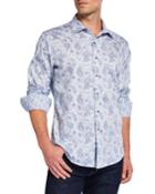 Men's Classic-fit Brewbaker Paisley Long-sleeve