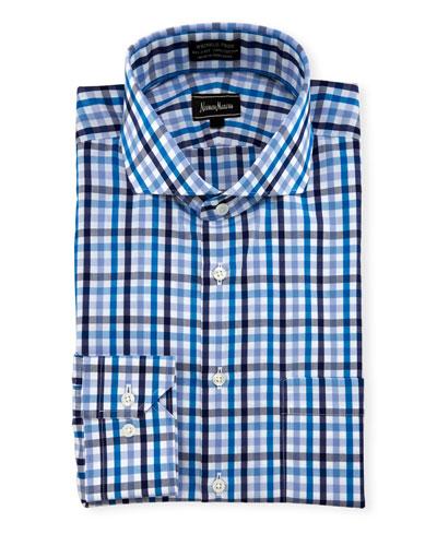 Classic-fit Non-iron Check Dress