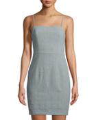 Linen Square-neck