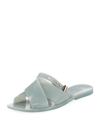 Diane + Jason Wu Crisscross Slide Flat