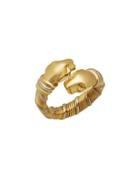 18k Tri-tone Panthere Ring,