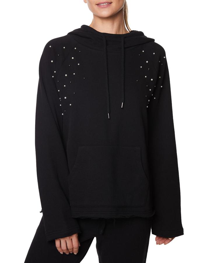 Pearl Studded Hoodie