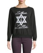 Latkes & Lattes Hanukkah Graphic