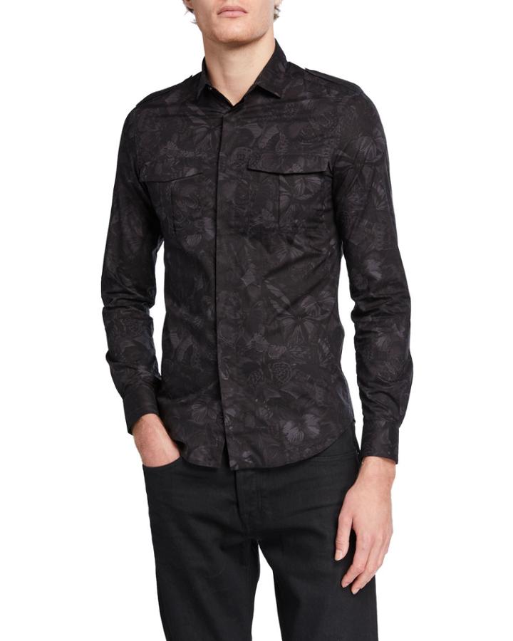 Men's Button-down Pocket