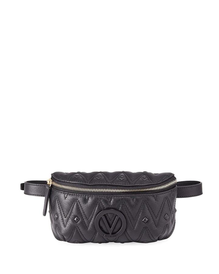 Fanny D Sauvage Studs Quilted Belt Bag