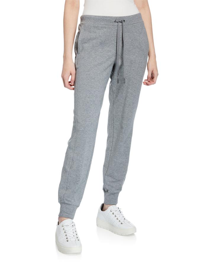 French Terry Mid-rise Jogger Pants