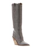 Tall Glen Plaid Western Boot