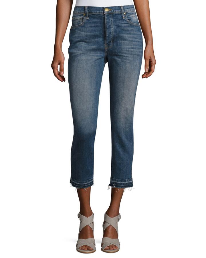 The Fellow Cropped Denim Jeans, Indigo