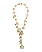 18k Aruba Semiprecious Y-drop Necklace