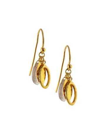 Gurhan Willow Bloom 24k Charm Drop Earrings, Women's, Gold