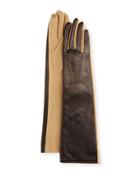 Leather & Wool-blend