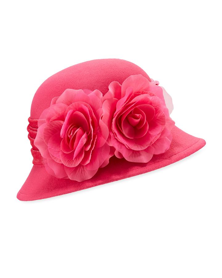 Felt Cloche Hat