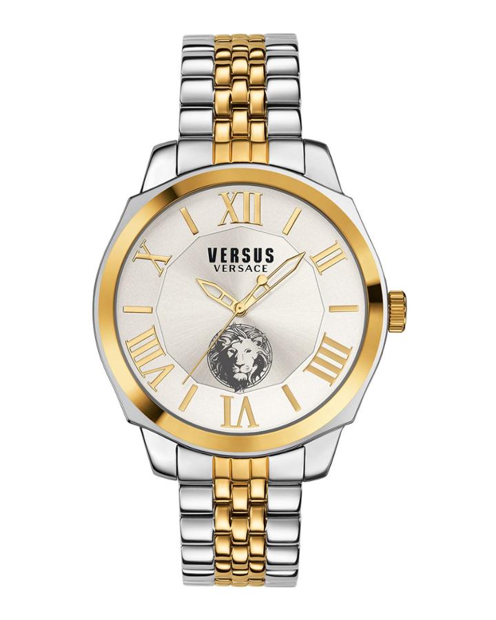 42mm Chelsea Bracelet Watch, Gold/steel