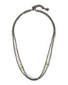 Old World Multi-strand Chain Necklace