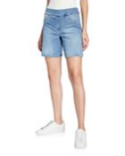 Wide-leg Split-hem Pull-on