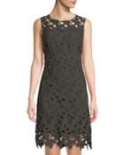 Sleeveless Floral Lace