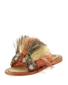 Beaded Raffia