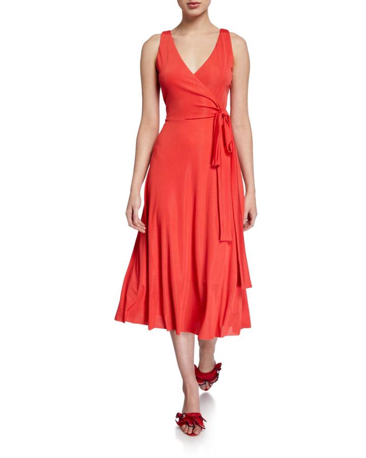 Jadrien Knit Wrap Dress