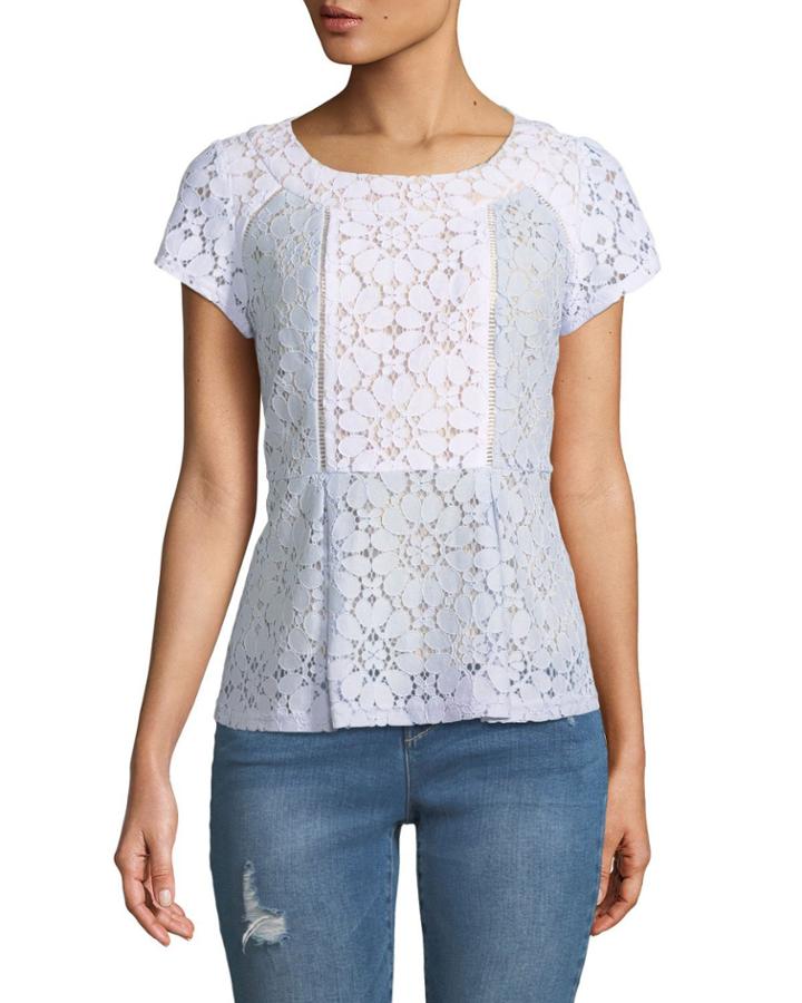 Short-sleeve Colorblock