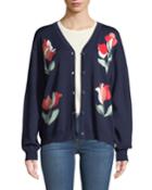 Vintage Floral Cardigan