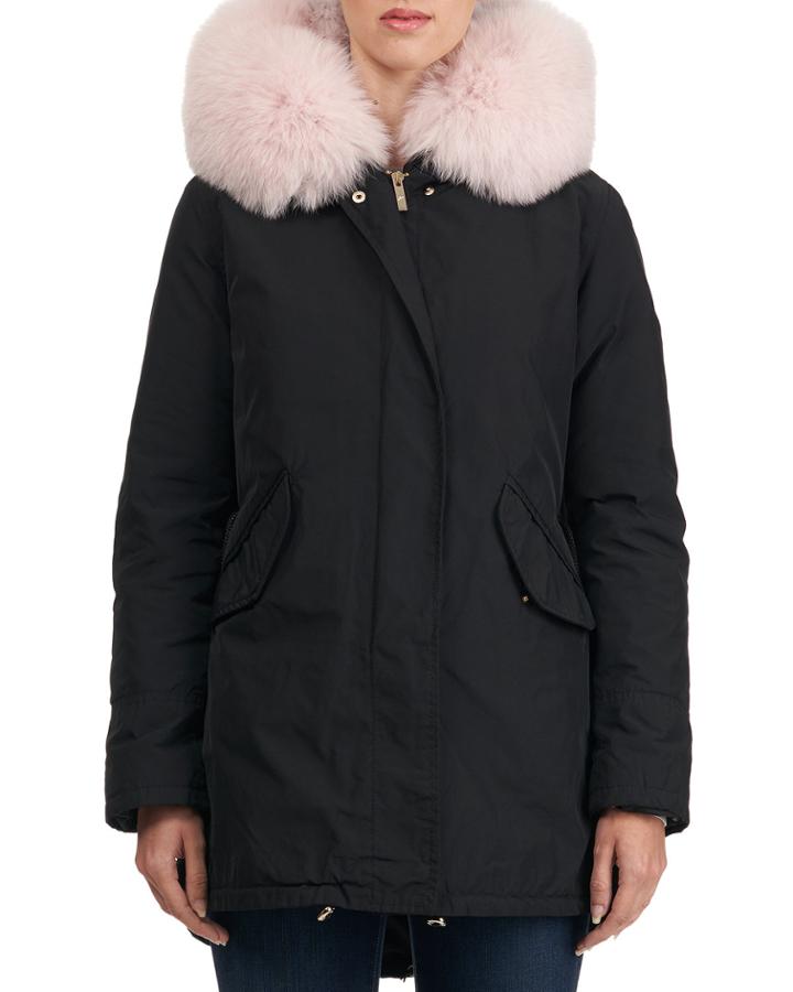 Apres-ski Parka Jacket With Fox-fur Hood