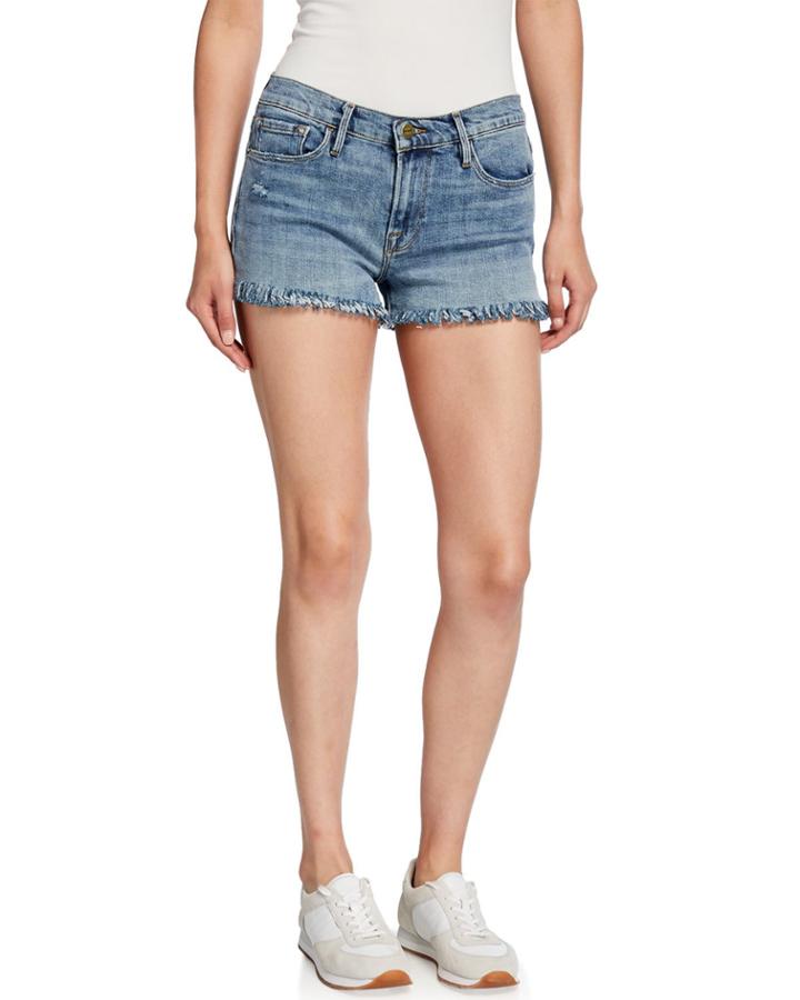Le Cutoff Shredded Raw-hem