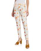 Mid-rise Floral-print Ankle