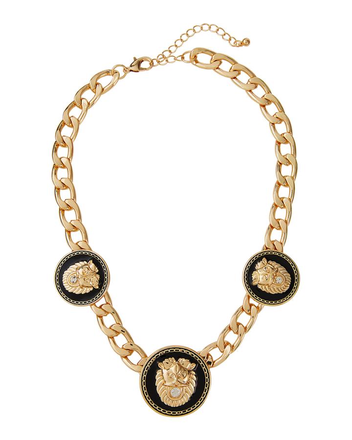 Lion Head Necklace