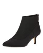 Tiana Pleated Fabric Booties