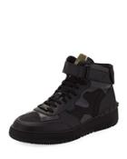 High-top Camouflage Platform