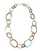 Long Link Acrylic Necklace,