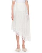 Asymmetric Petal Lace