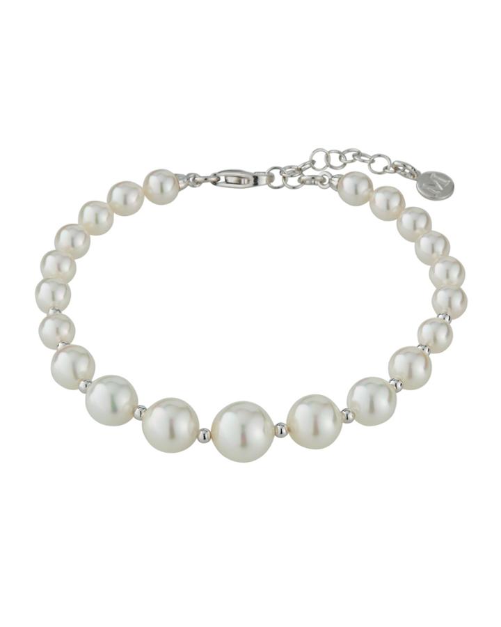 Graduated Pearl Bracelet