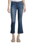 The Low-rise Nerd Kick-flare Jeans, Trail Wash
