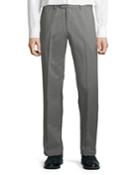 Men's Melange Wool Dress Pants
