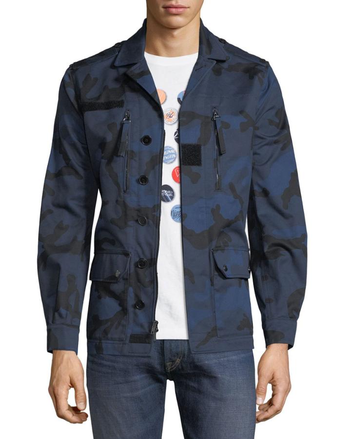 Camouflage Cargo Military Jacket