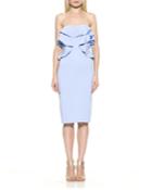 Ruffled Strapless