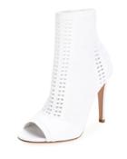 Vires Knit Open-toe Booties