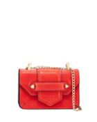 Casey Leather Chain Crossbody Bag (golden Hardware)