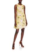 Sleeveless Floral Print