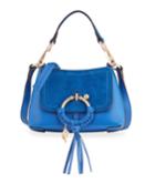 Joan Small Pebbled Leather Crossbody Bag