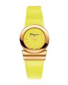 24mm Gancino Soiree Watch W/ Leather