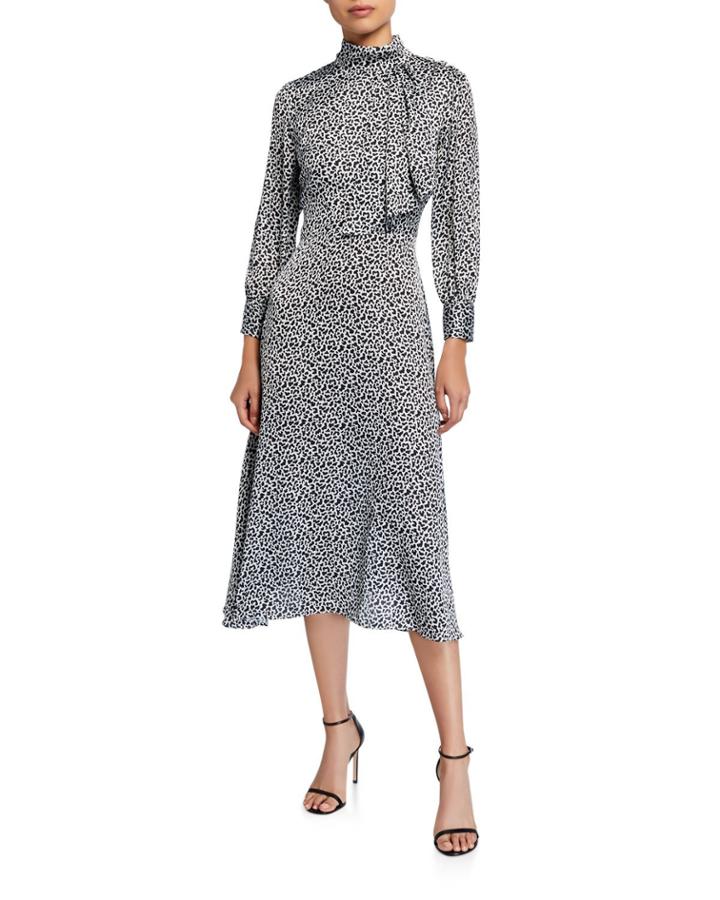 Brooklyn Midi Fit-and-flare Dress
