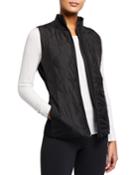 Nance Mix-media Puffer Vest