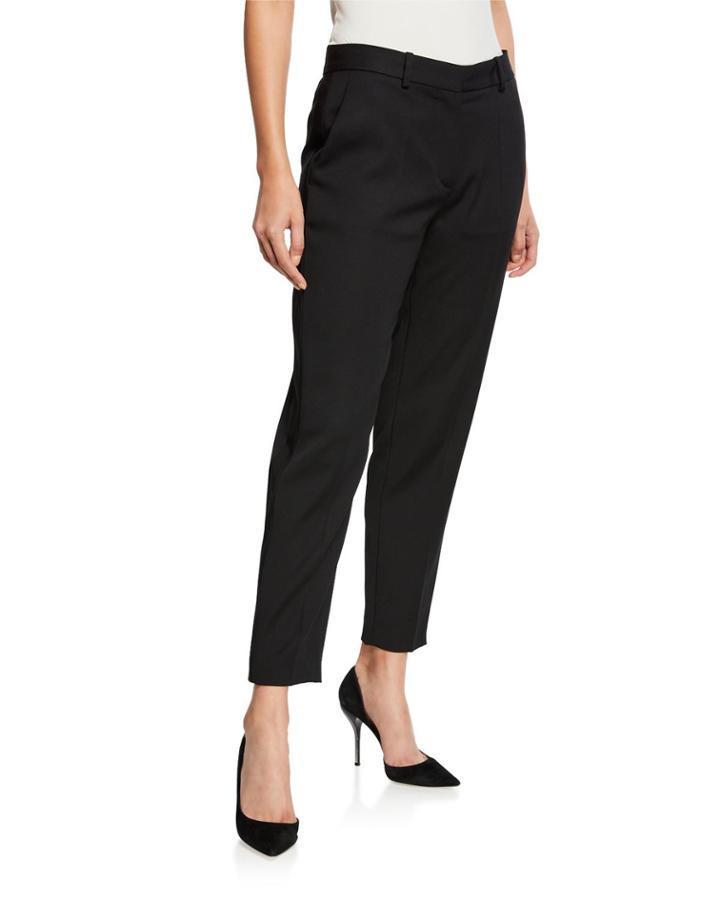 Straight-leg Ankle Trouser