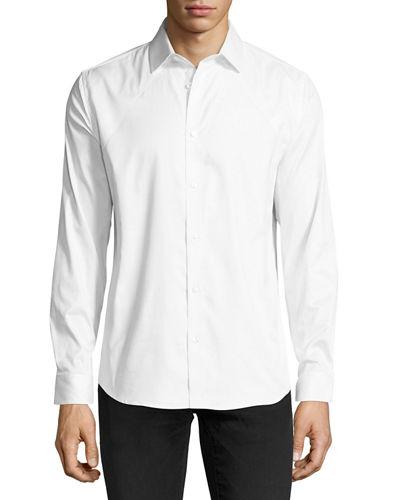 Contrast-front Woven