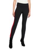 Wool-blend Military Side-striped Pants