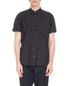 Short-sleeve Geo-print
